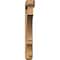 Ekena Millwork Balboa Craftsman Rough Sawn Bracket w/ Offset Brace, Western Red Cedar, 6"W x 44"D x 44"H BKT0604X44X44BOA04RWR - alternate 2
